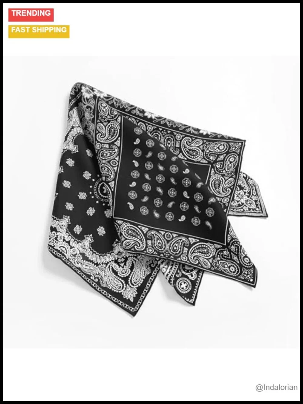 100% Mulberry Silk Scarf Small Square Hair Bandana Neckerchief